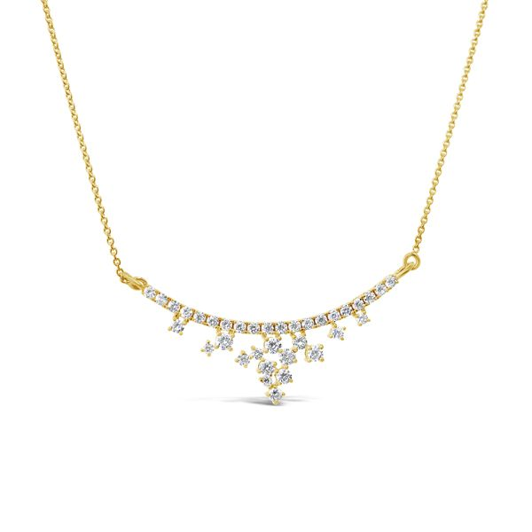 Van Adam's Collection 14K Yellow Gold Diamond Necklace Van Adams Jewelers Snellville, GA