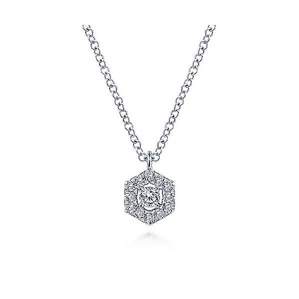 Gabriel & Co Diamond Fashion Necklace Van Adams Jewelers Snellville, GA