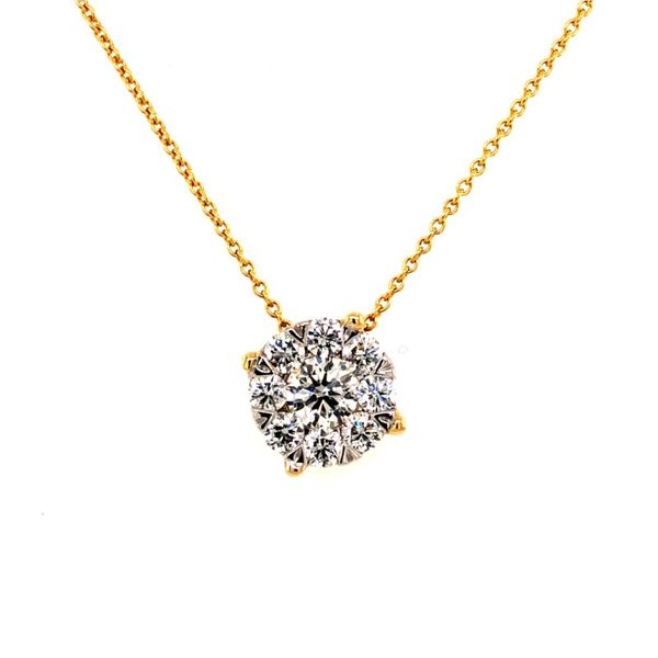 14K Yellow Gold Diamond Pendant Van Adams Jewelers Snellville, GA