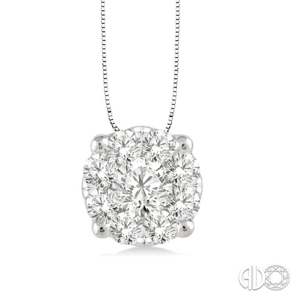 Lovebright Essential Diamond Pendant Van Adams Jewelers Snellville, GA
