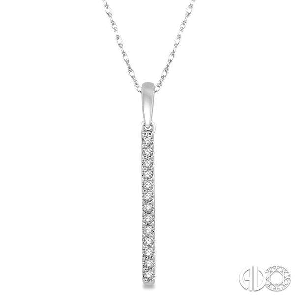 Diamond Straight Bar Pendant Van Adams Jewelers Snellville, GA