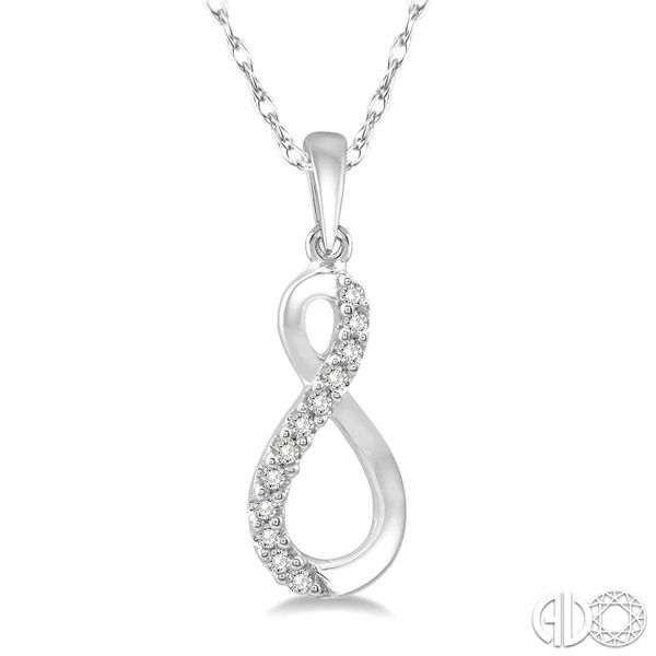 Infinity Diamond Pendant Van Adams Jewelers Snellville, GA