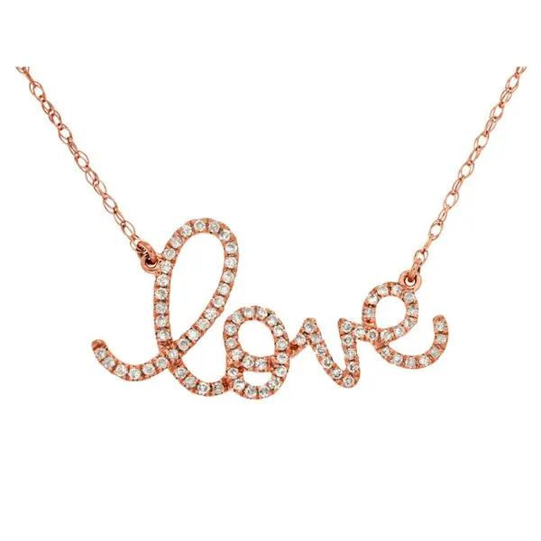 Diamond Love Necklace Van Adams Jewelers Snellville, GA