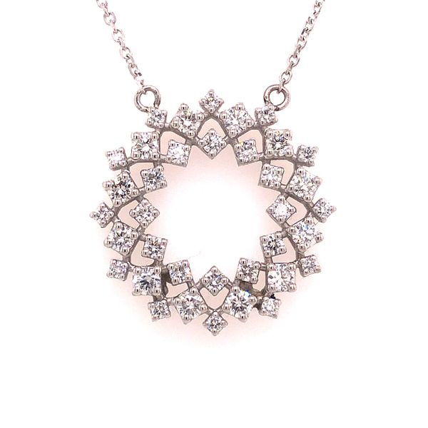 Diamond Circle Necklace Van Adams Jewelers Snellville, GA