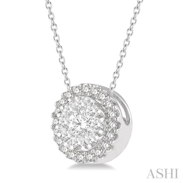 Diamond Fashion Necklace Image 2 Van Adams Jewelers Snellville, GA