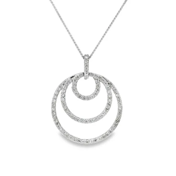 White 14 Karat Diamond Fashion Necklace Van Adams Jewelers Snellville, GA