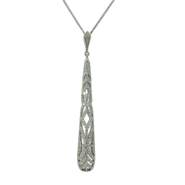 Diamond Fashion Briolette Necklace Van Adams Jewelers Snellville, GA