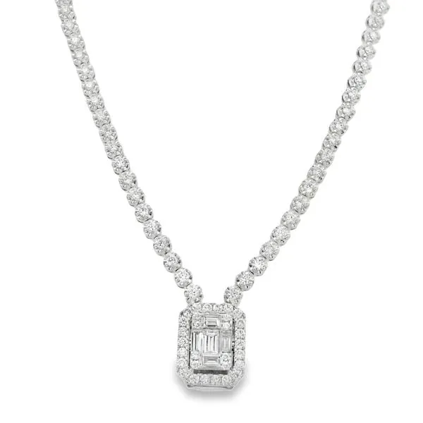 5 CT Diamond Lariat Necklace Van Adams Jewelers Snellville, GA