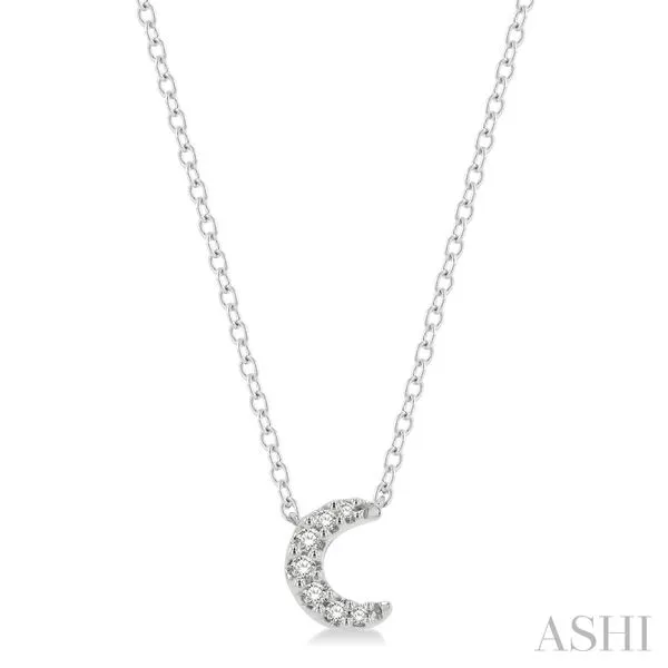 Crescent Petite Diamond Fashion Pendant Van Adams Jewelers Snellville, GA