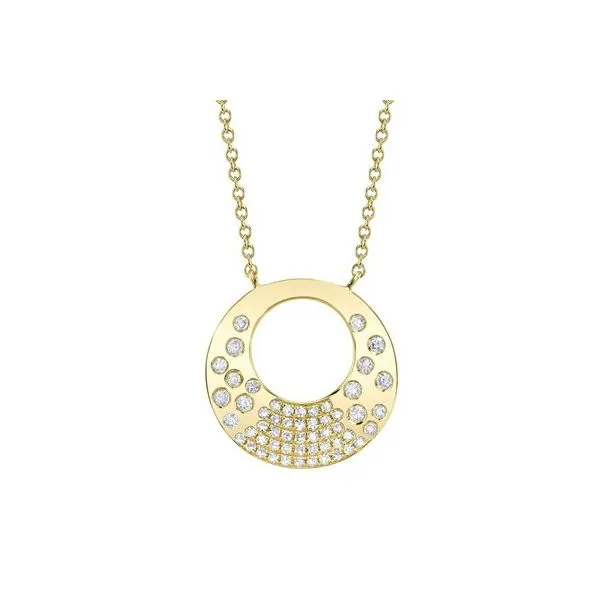 0.22CT DIAMOND CIRCLE NECKLACE Van Adams Jewelers Snellville, GA