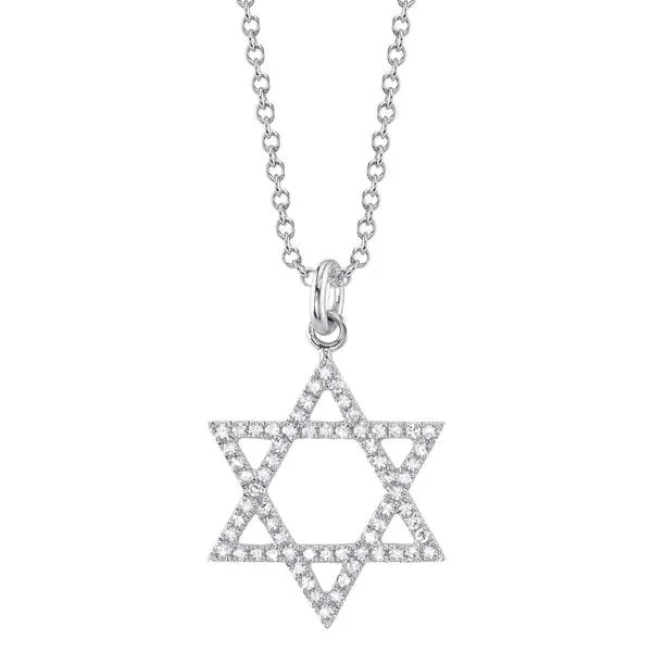 Diamond Star Of David Necklace Van Adams Jewelers Snellville, GA