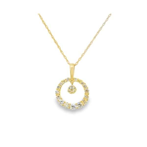 Diamond Circle Necklace Van Adams Jewelers Snellville, GA