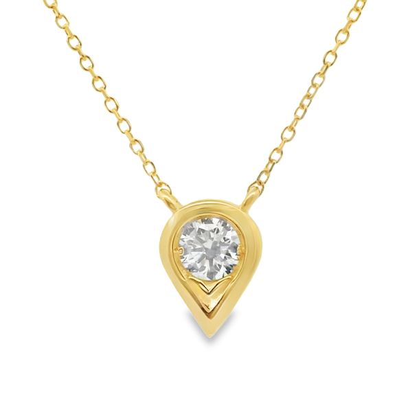 1/3 CT Diamond Necklace Image 2 Van Adams Jewelers Snellville, GA