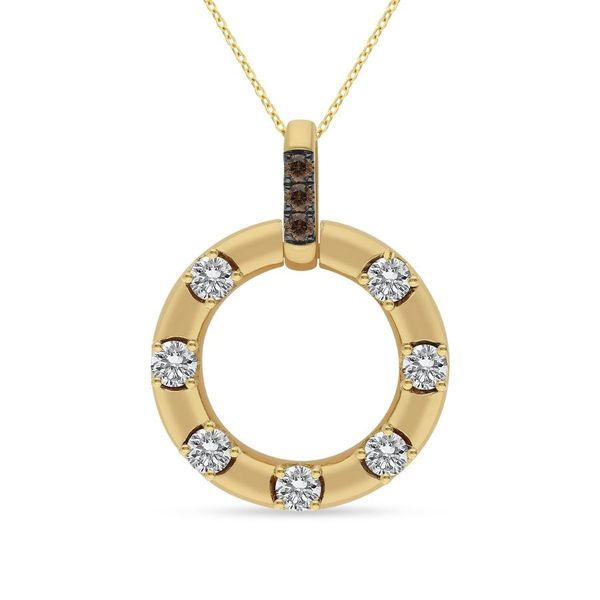 Le Vian® Pendant featuring Nude diamonds™ , Chocolate diamonds® set in 14K Honey Gold Van Adams Jewelers Snellville, GA