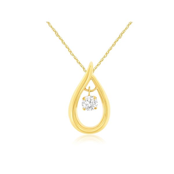 Dancing Diamond Necklace Van Adams Jewelers Snellville, GA