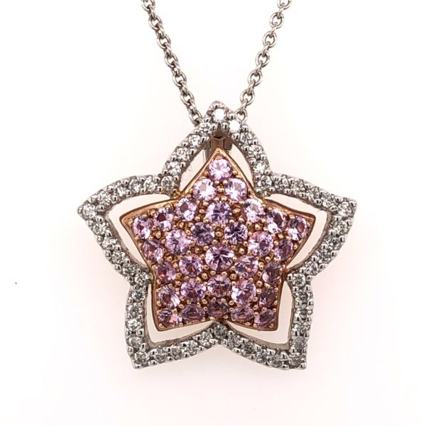 14K Gemstone and Diamond Necklace Van Adams Jewelers Snellville, GA