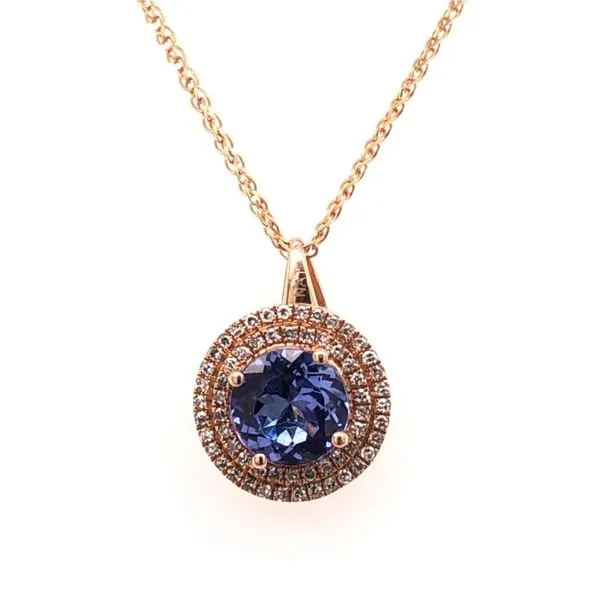 14K Gemstone and Diamond Necklace Van Adams Jewelers Snellville, GA