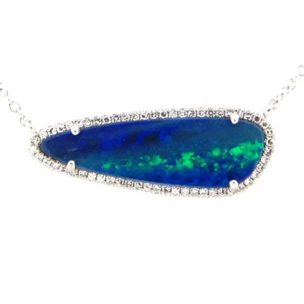 Black Opal Necklace Van Adams Jewelers Snellville, GA