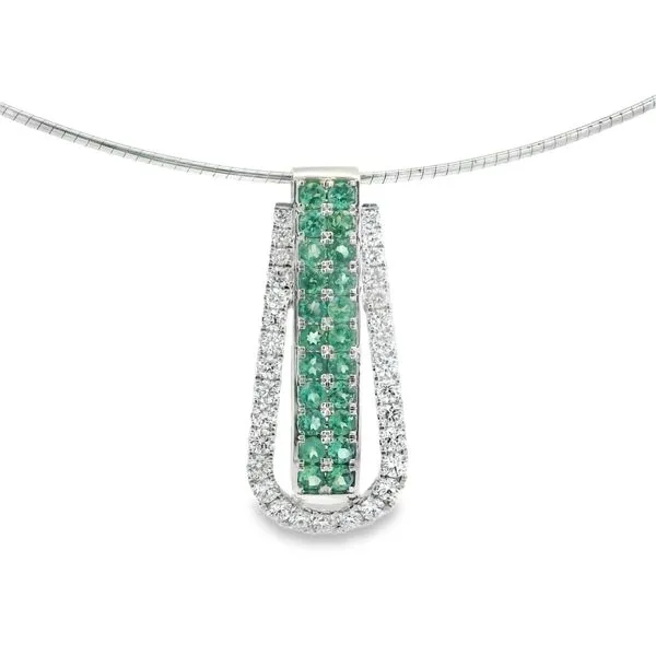 Alexandrite and Diamond Necklace Van Adams Jewelers Snellville, GA