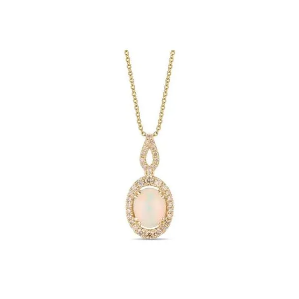 Le Vian® Pendant featuring 1 cts. Neopolitan Opal™, 1/3 cts. Nude Diamonds™ set in 14K Honey Gold™ Van Adams Jewelers Snellville, GA