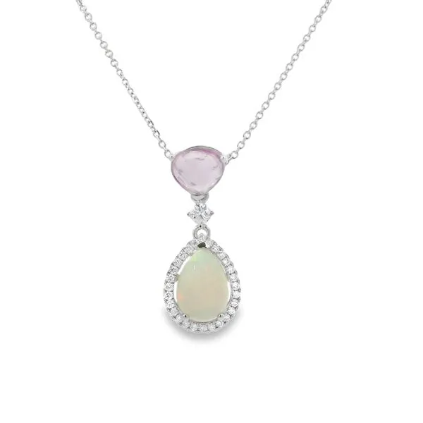 Colored Gemstone Necklace Image 2 Van Adams Jewelers Snellville, GA