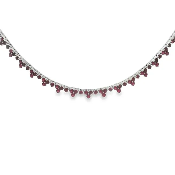 3.15TW RUBYS NECKLACE Image 2 Van Adams Jewelers Snellville, GA