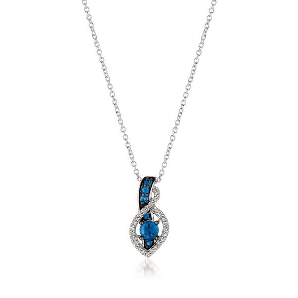 Le Vian® Pendant featuring Blueberry Sapphire™ Vanilla diamonds® set in 14K Vanilla Gold® Van Adams Jewelers Snellville, GA
