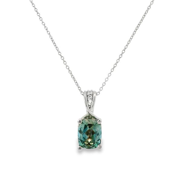 Lab Grown Alexandrite Necklace Van Adams Jewelers Snellville, GA