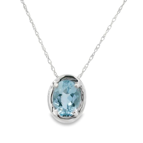 Aquamarine Necklace Van Adams Jewelers Snellville, GA