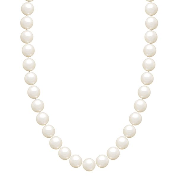Lady's Akoya Cultured Pearl Strand with 14K White Gold Clasp Length 23 With 6.50-7.00Mm Cultured Pearls Van Adams Jewelers Snellville, GA