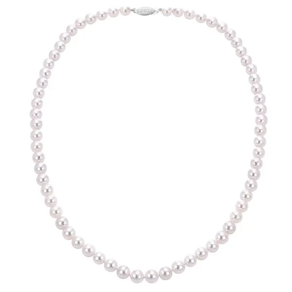White 14 Karat akoya Pearl Necklace Van Adams Jewelers Snellville, GA