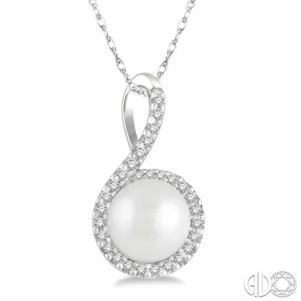 Pearl and Diamond Necklace Van Adams Jewelers Snellville, GA