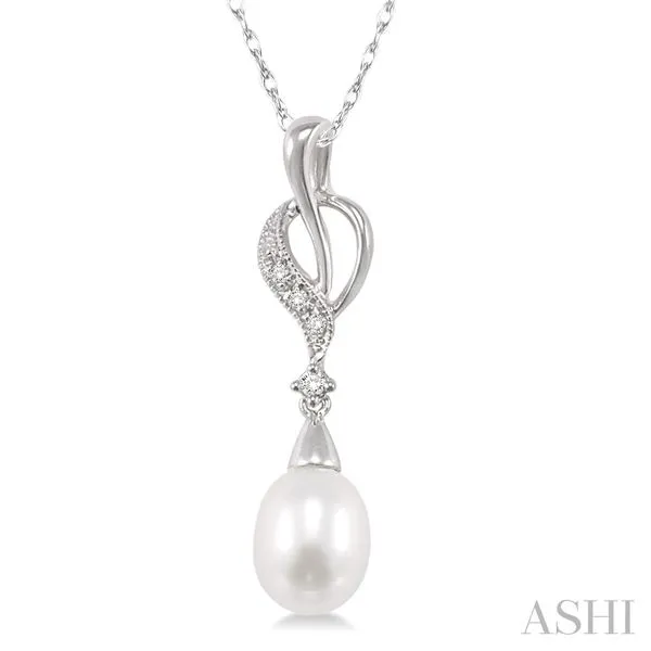 Pearl & Diamond Fashion Pendant Van Adams Jewelers Snellville, GA
