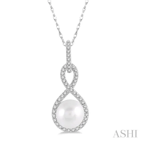 Pearl & Diamond Fashion Pendant Van Adams Jewelers Snellville, GA