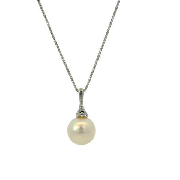 Pearl and Diamond Necklace Van Adams Jewelers Snellville, GA
