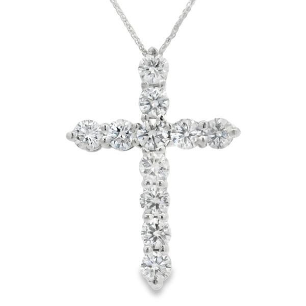 Lab Grown Diamond Necklace Image 2 Van Adams Jewelers Snellville, GA