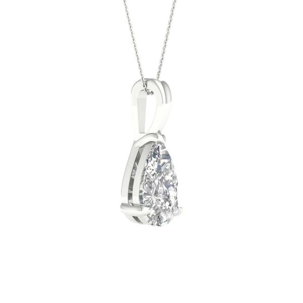 1 CT Lab Grown Pear Shape Diamond Pendant Van Adams Jewelers Snellville, GA