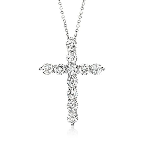 1 CT Lab Grown Diamond Cross Van Adams Jewelers Snellville, GA
