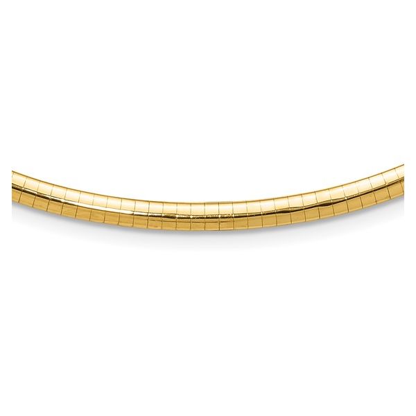 Yellow Gold Omega Chain Van Adams Jewelers Snellville, GA