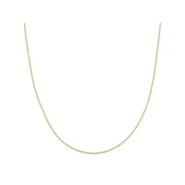 14K Yellow Gold Cable Link Chain Van Adams Jewelers Snellville, GA