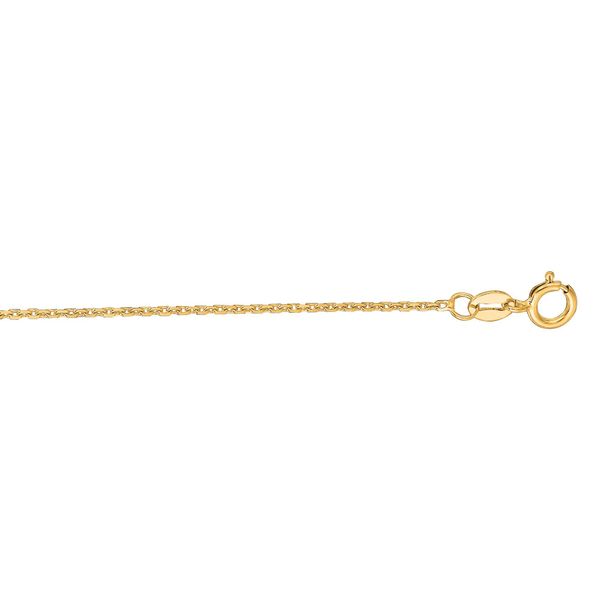 14K Yellow Gold Cable Link Chain Van Adams Jewelers Snellville, GA