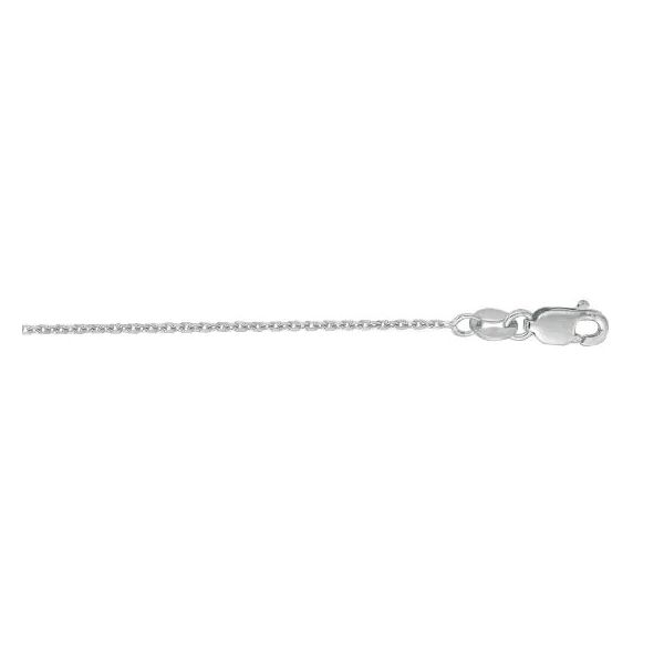 10K Gold 1.1mm Diamond Cut Cable Chain Van Adams Jewelers Snellville, GA