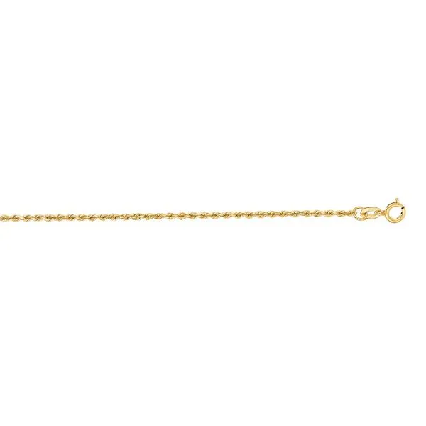 14K Yellow Gold Royal Rope Chain Van Adams Jewelers Snellville, GA