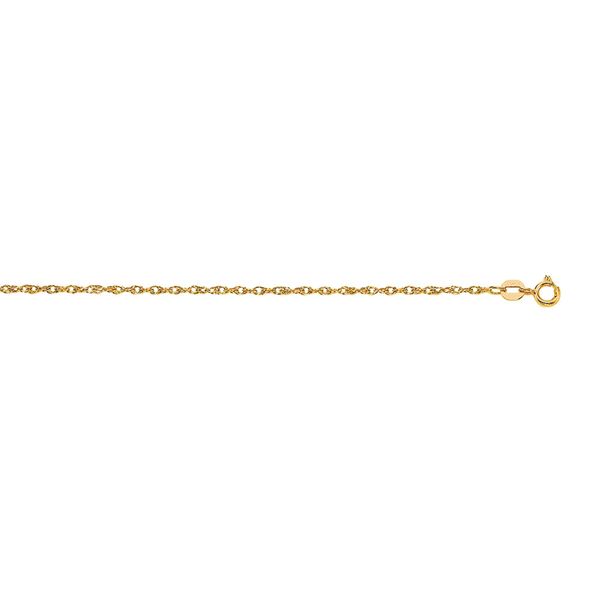 14K Yellow Gold Rope Chain Van Adams Jewelers Snellville, GA