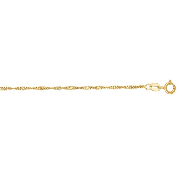 14K Yellow Gold Fancy Rope Chain Van Adams Jewelers Snellville, GA