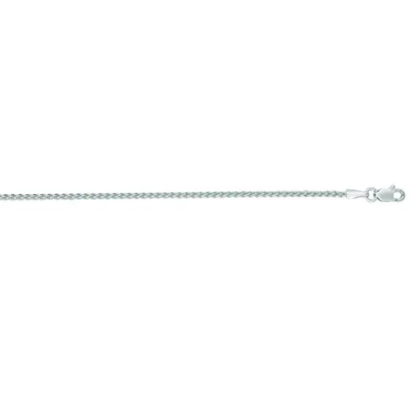 14K White Gold Wheat Chain Van Adams Jewelers Snellville, GA