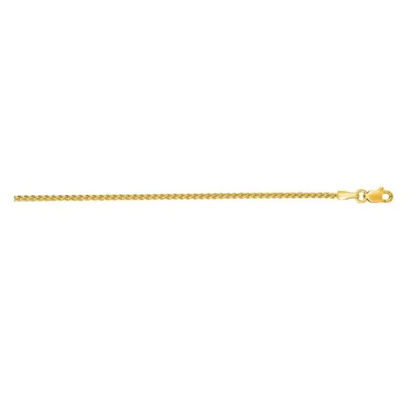 14K Yellow Gold Wheat Chain Van Adams Jewelers Snellville, GA