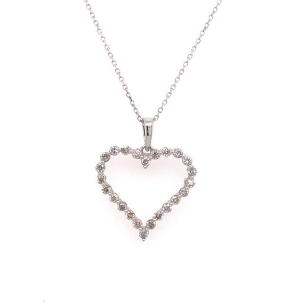1/4 Carat Diamond Heart Necklace Van Adams Jewelers Snellville, GA