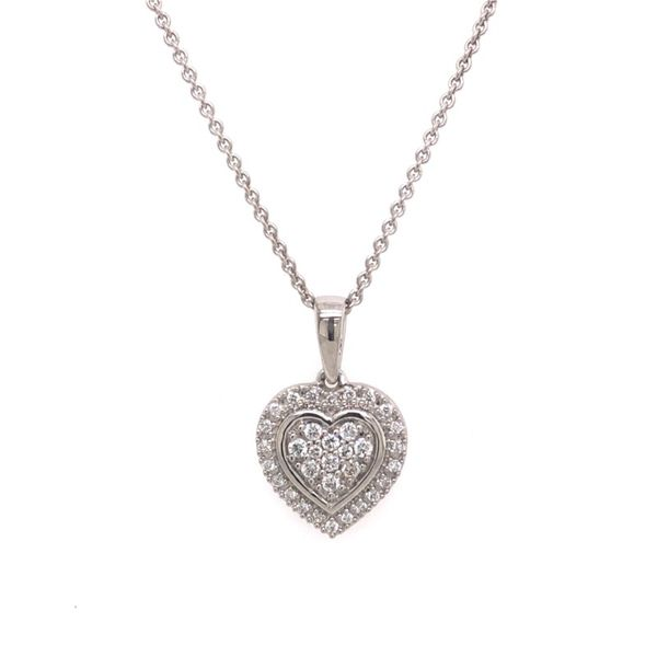1/5 Carat Diamond Heart Necklace Van Adams Jewelers Snellville, GA