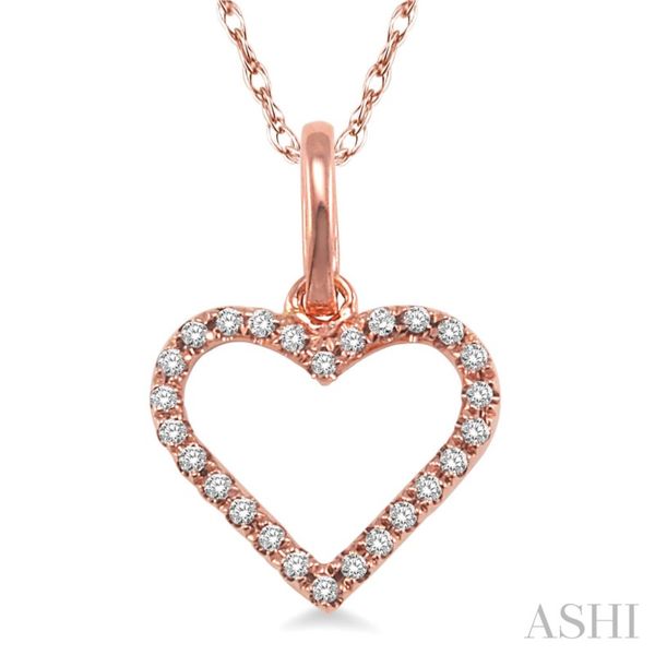 Diamond Heart Necklace Van Adams Jewelers Snellville, GA